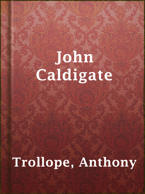 Cover image for John Caldigate